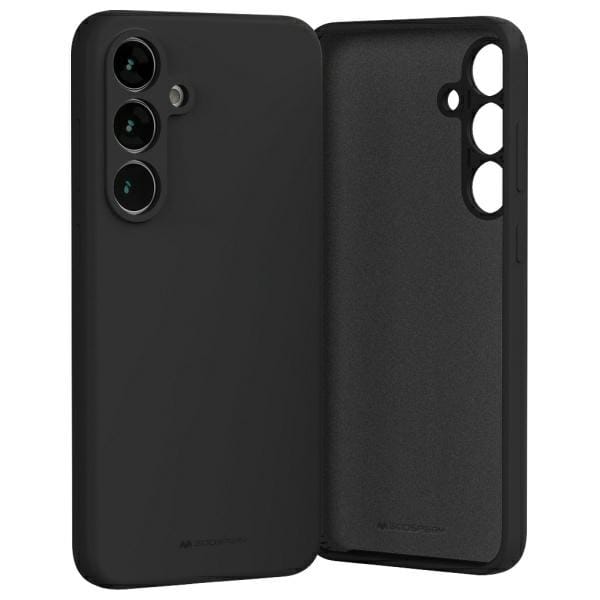 Mercury Silicone Samsung S24 FE S721 czarny/black