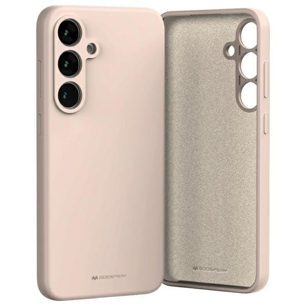 Mercury Silicone Samsung S24 FE S721 piaskowy róż/pink sand