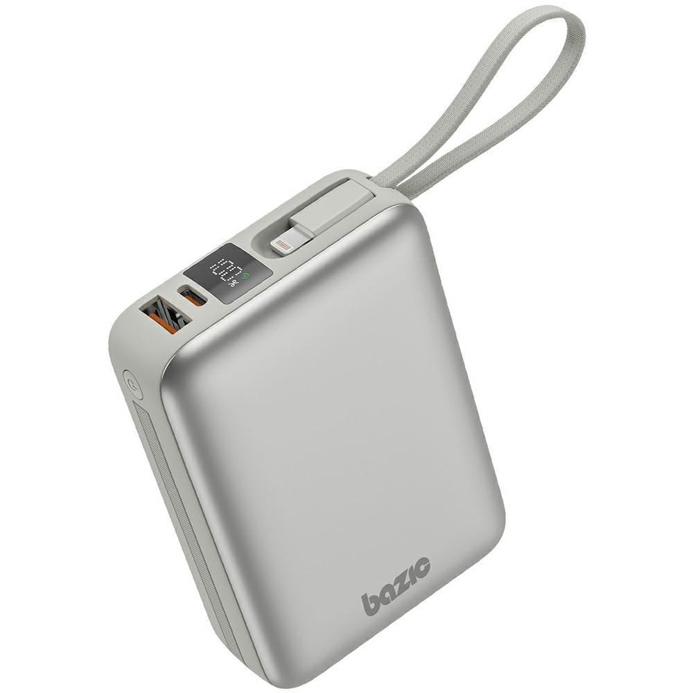 Energea PowerBank 4w1 Bazic Fusion Mini 20000mAh kabel USB-C/Lightning Szary