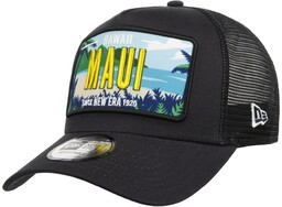 Licence Plate Trucker Cap by New Era, czarny, One Size
