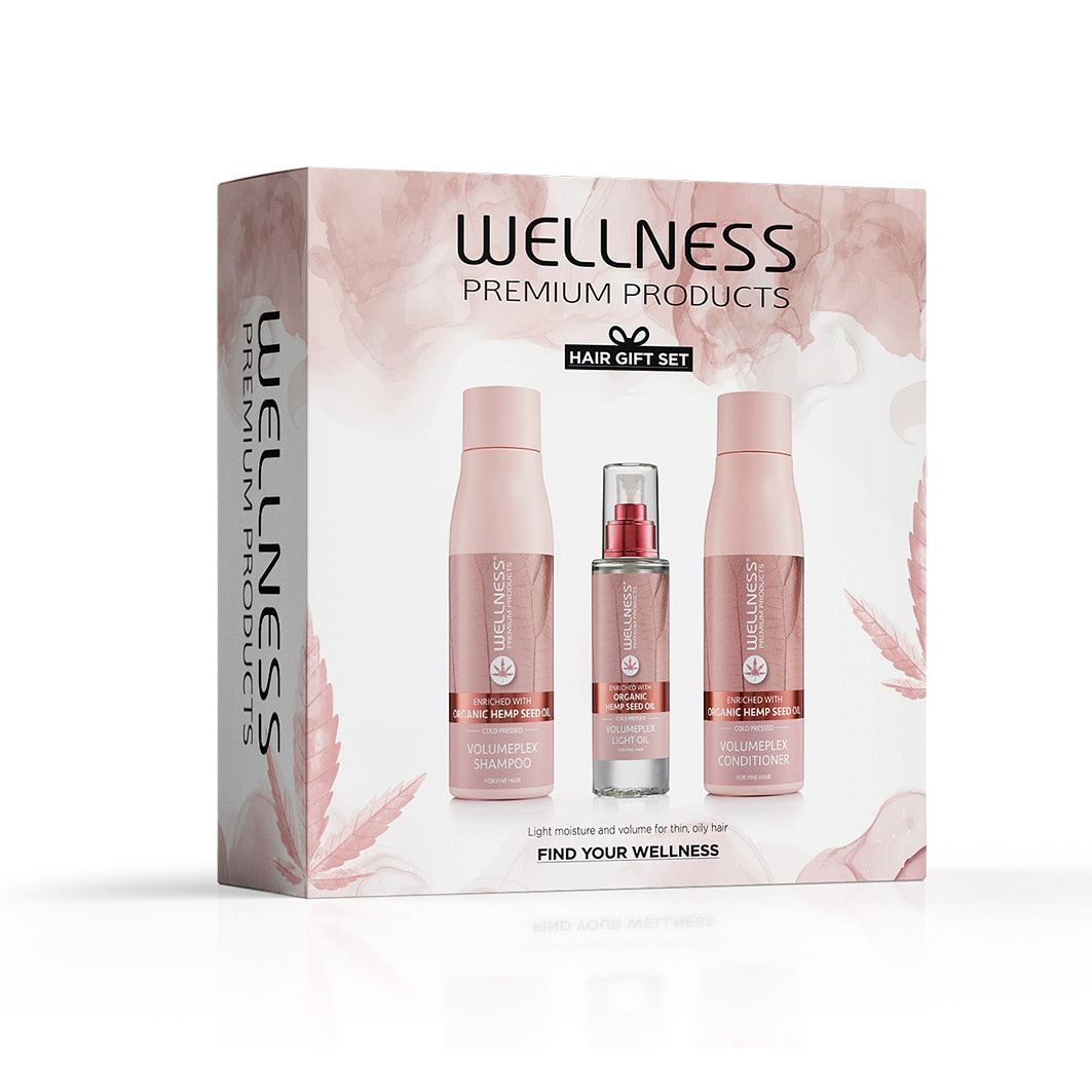 Wellness Volumeplex Zestaw Kosmetyków do Pielęgnacji Włosów Cienkich