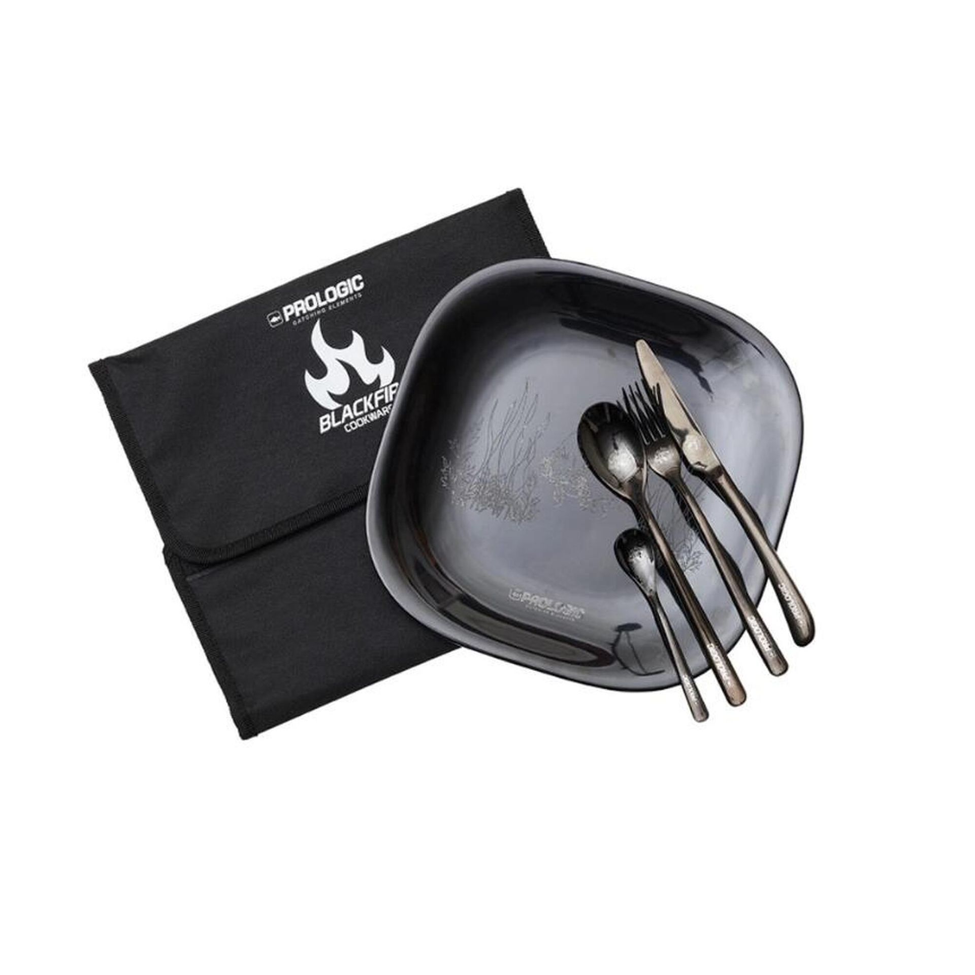 Zestaw obiadowy Prologic Blackfire Dinning Set