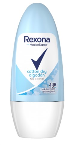 Rexona Antyperspirant Roll-On Cotton Dry Algodon 50ml