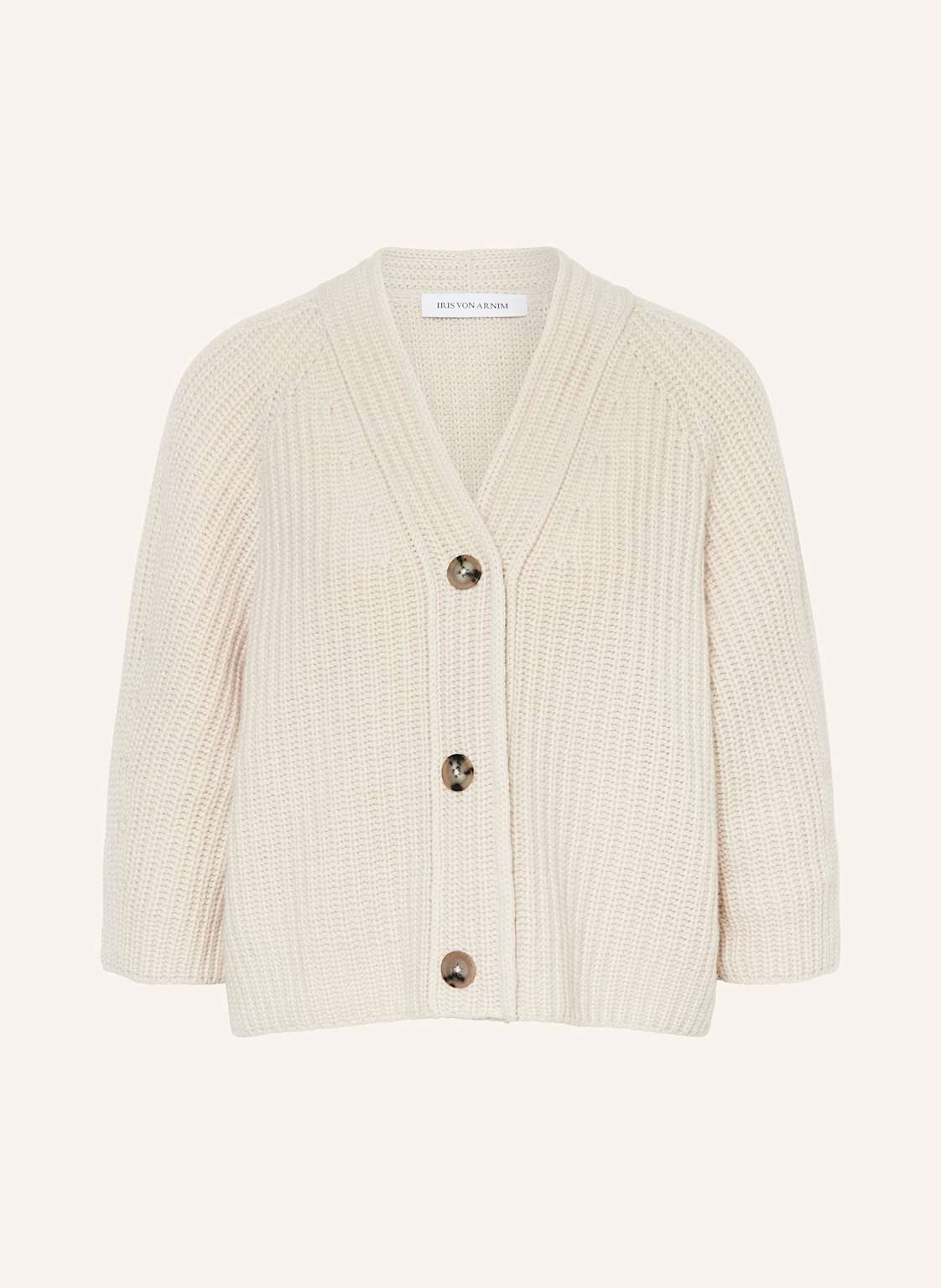 Iris Von Arnim Kardigan Fallou beige