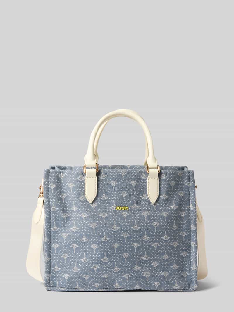 Torebka z aplikacją z logo model ‘origine denim aurelia’