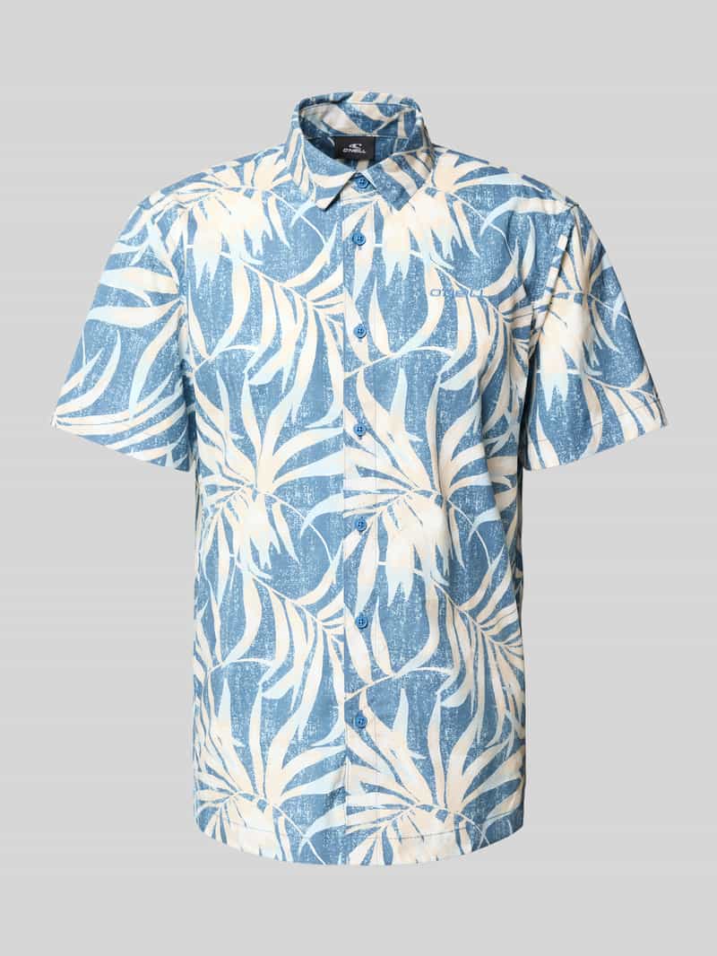 Koszula casualowa o kroju slim fit z wyhaftowanym logo