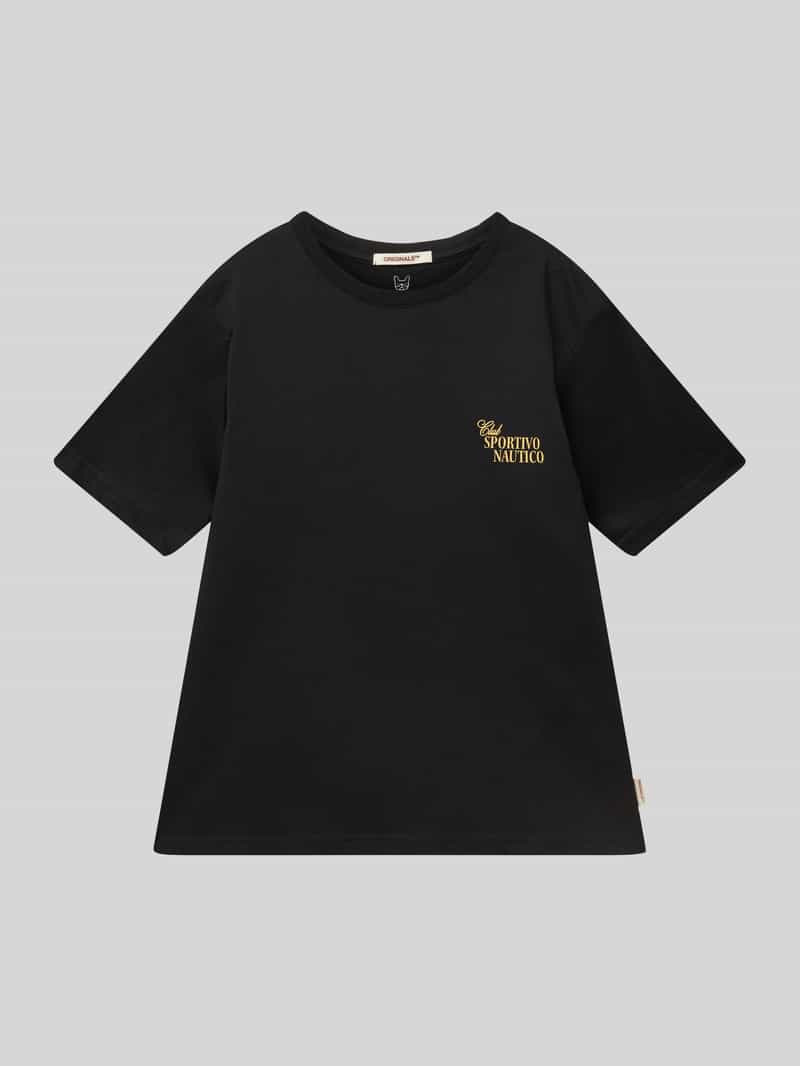 T-shirt z nadrukiem z napisem model ‘HYDRA’