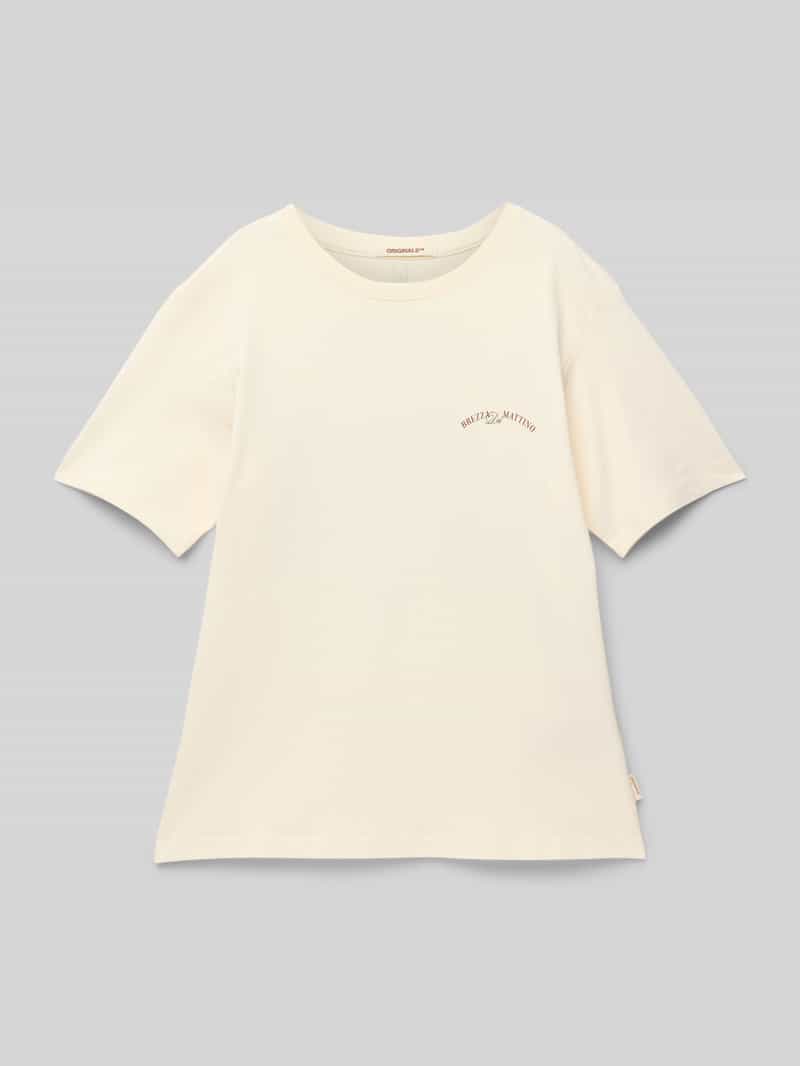 T-shirt z nadrukiem z napisem model ‘HYDRA’