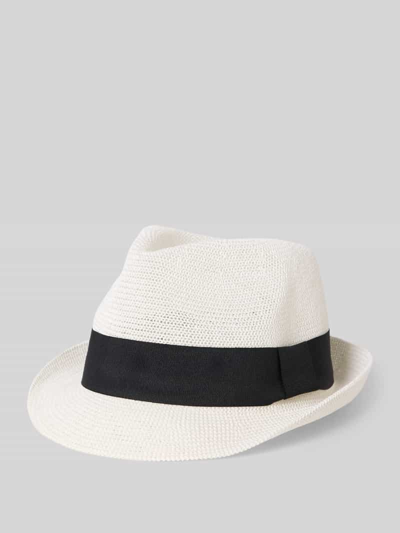 Kapelusz trilby z opaską