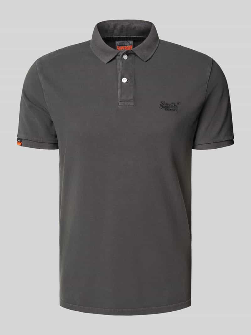 Koszulka polo o kroju regular fit z wyhaftowanym logo