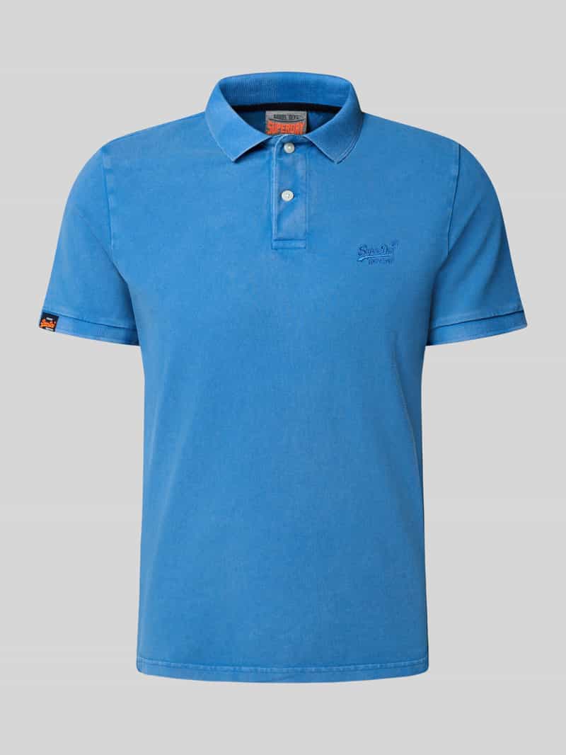 Koszulka polo o kroju regular fit z wyhaftowanym logo