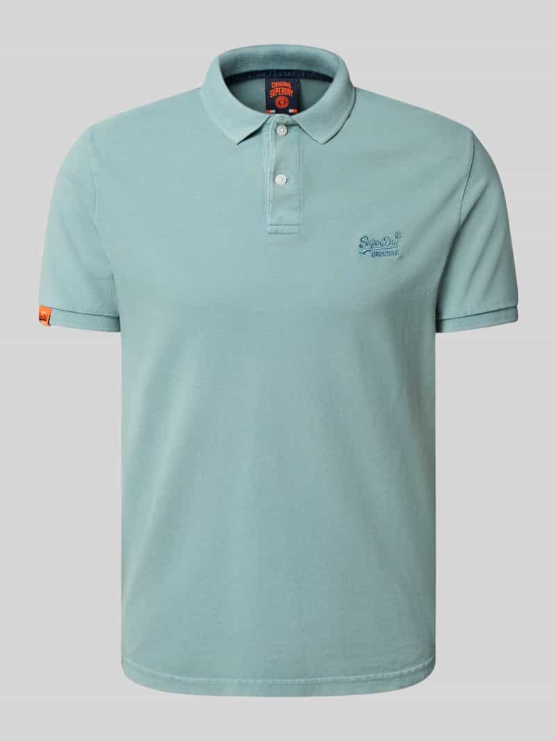 Koszulka polo o kroju regular fit z wyhaftowanym logo