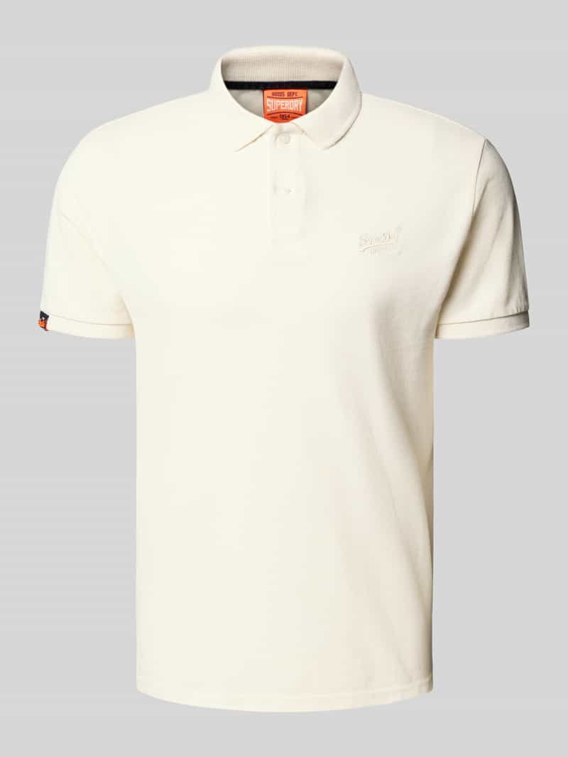 Koszulka polo o kroju regular fit z wyhaftowanym logo