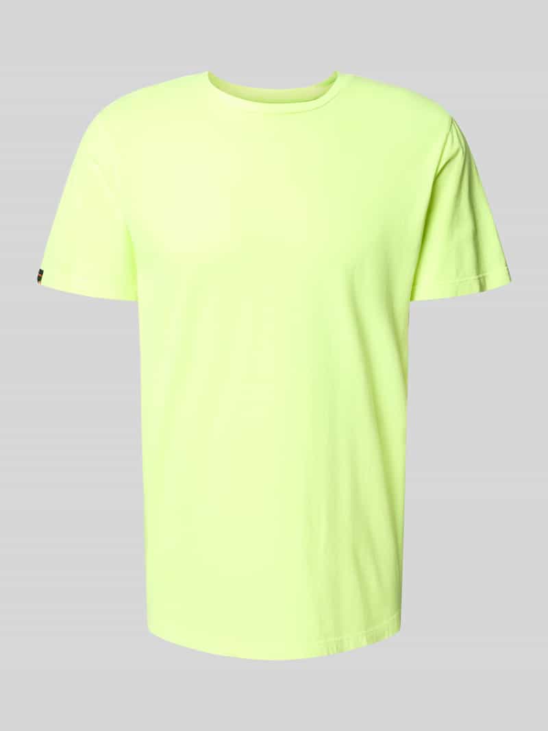 T-shirt z detalem z logo