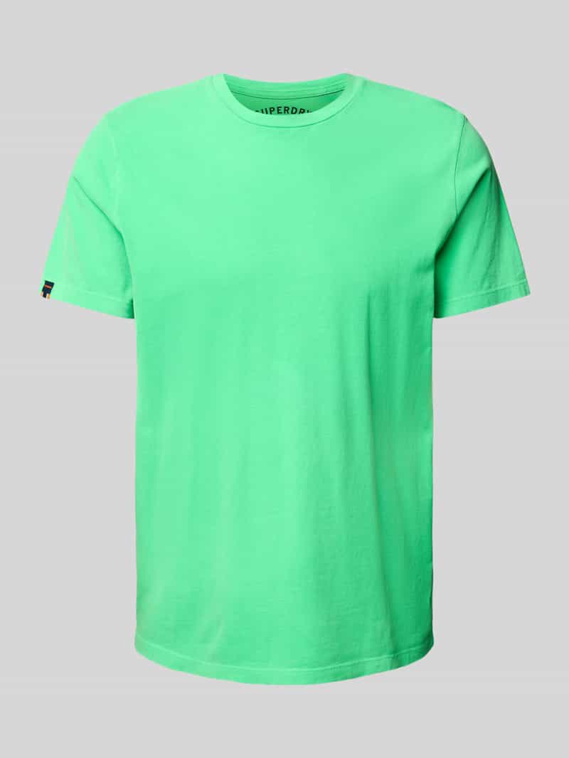 T-shirt z detalem z logo