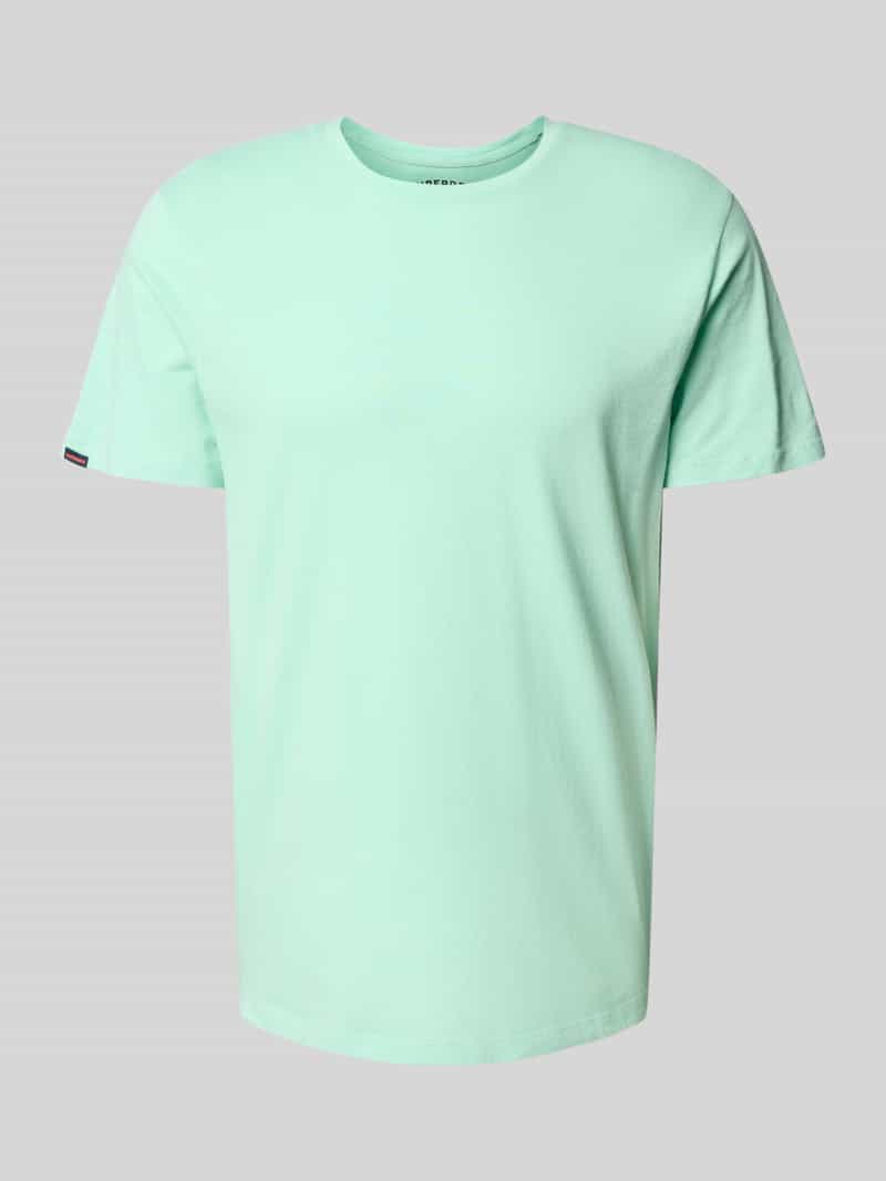 T-shirt z detalem z logo