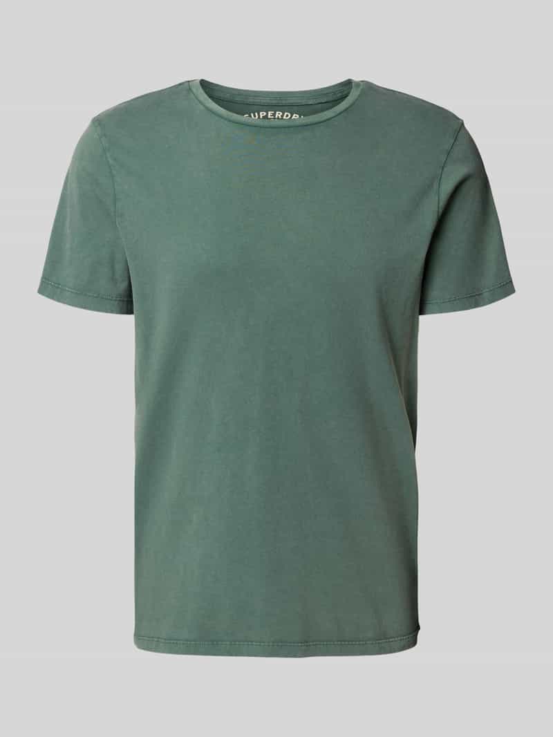 T-shirt z detalem z logo