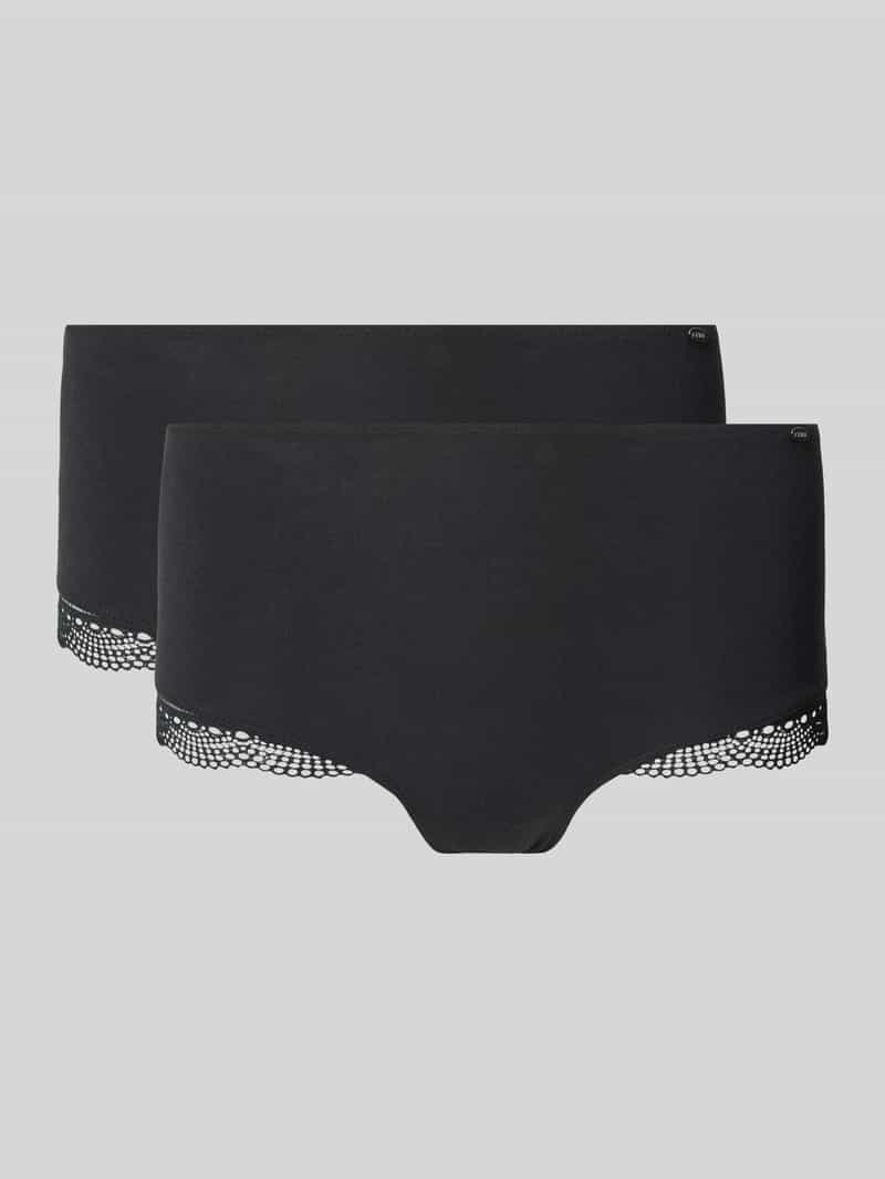 Majtki z koronką szydełkową model ‘Classic Cotton’