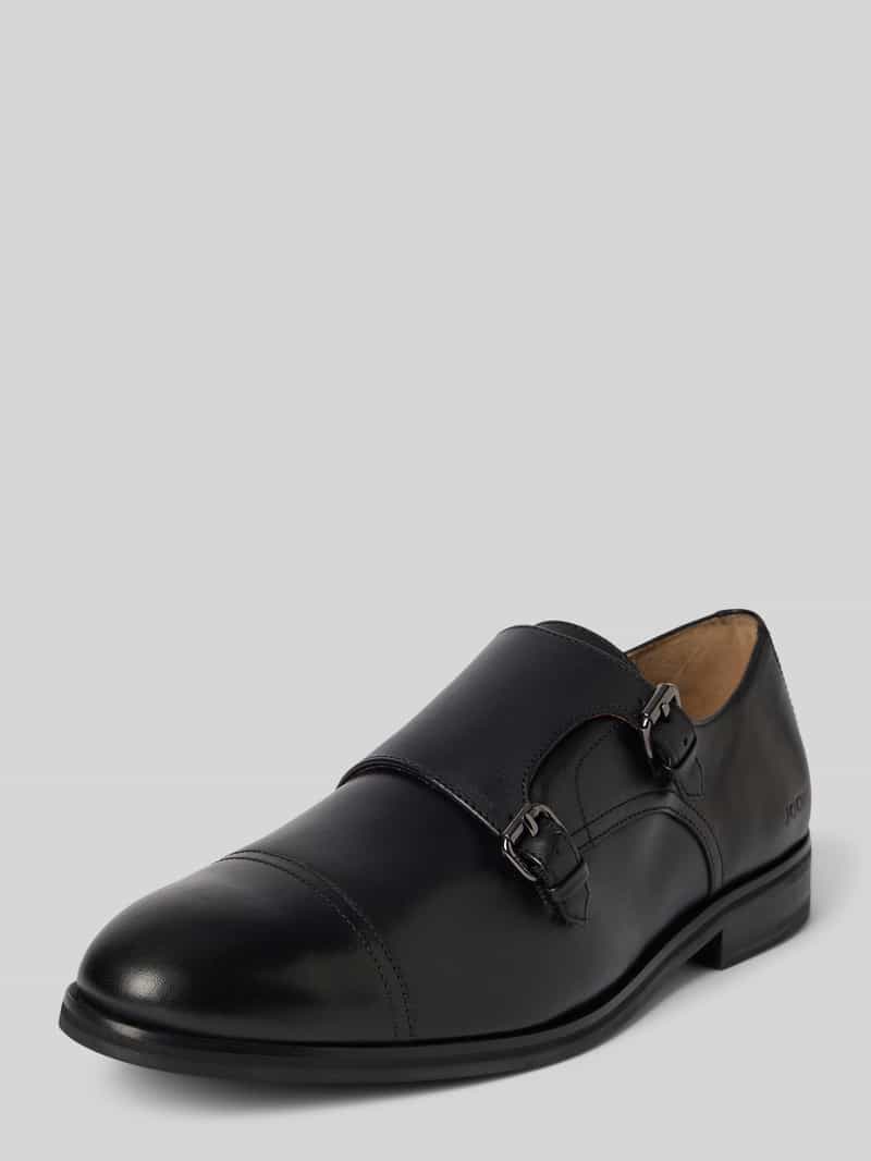 Buty skórzane z paskiem monk strap model ‘pero kleitos’