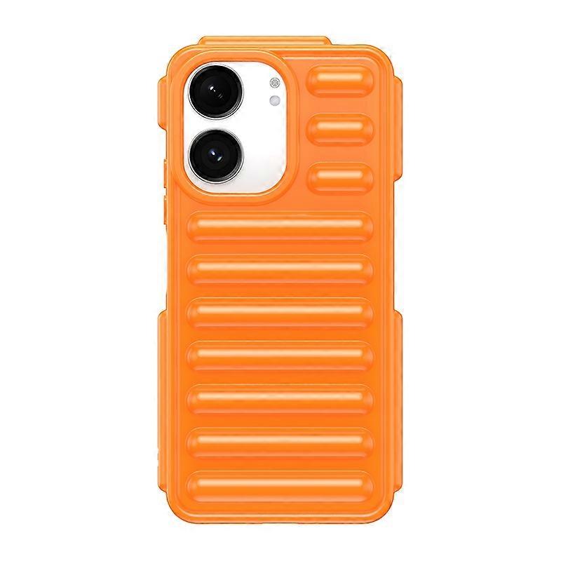 Etui na telefon TPU z serii Capsule do Xiaomi Poco C65 Pomarańczowy