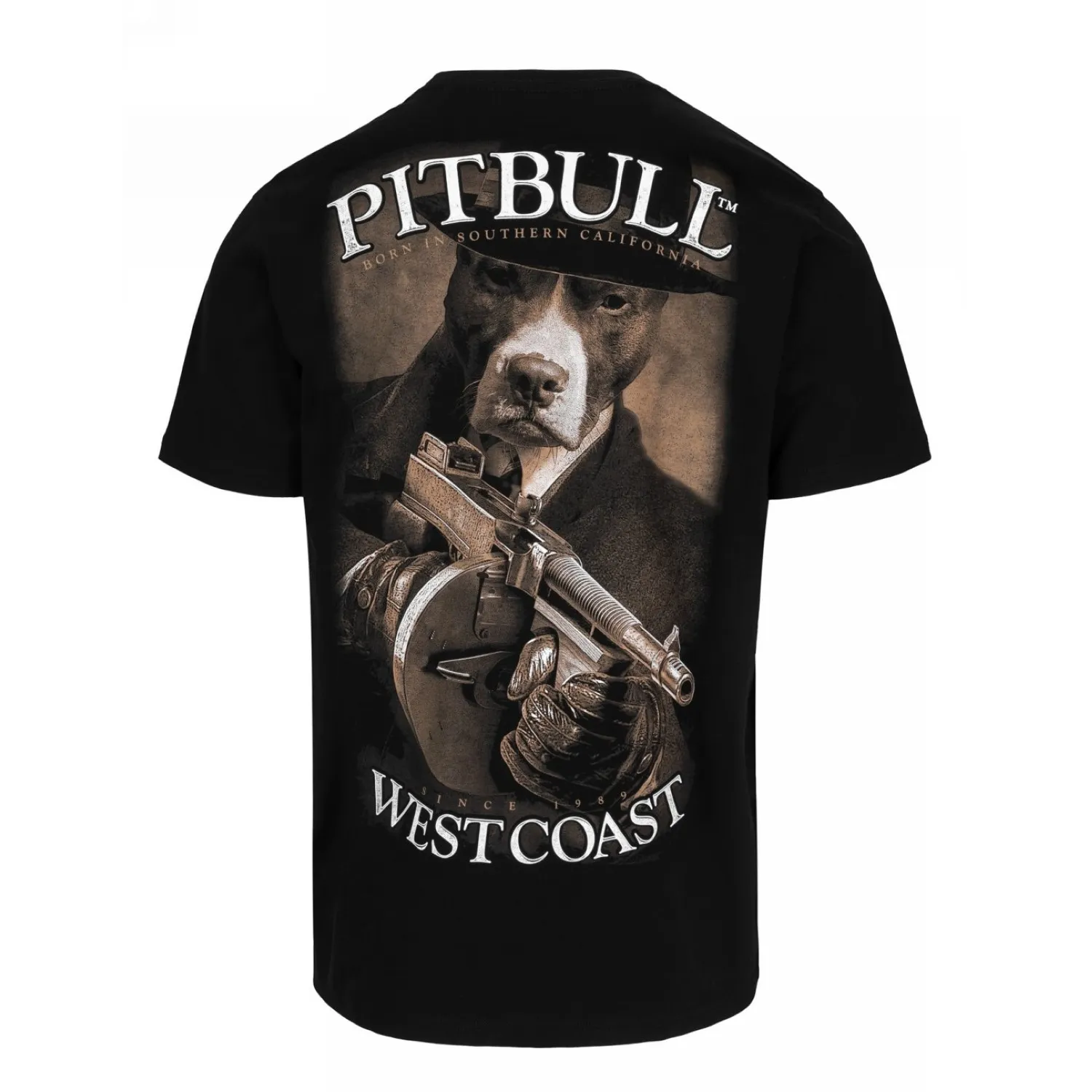 Koszulka PITBULL 190 Regular Series Tommy Gun '25 - Czarna XL