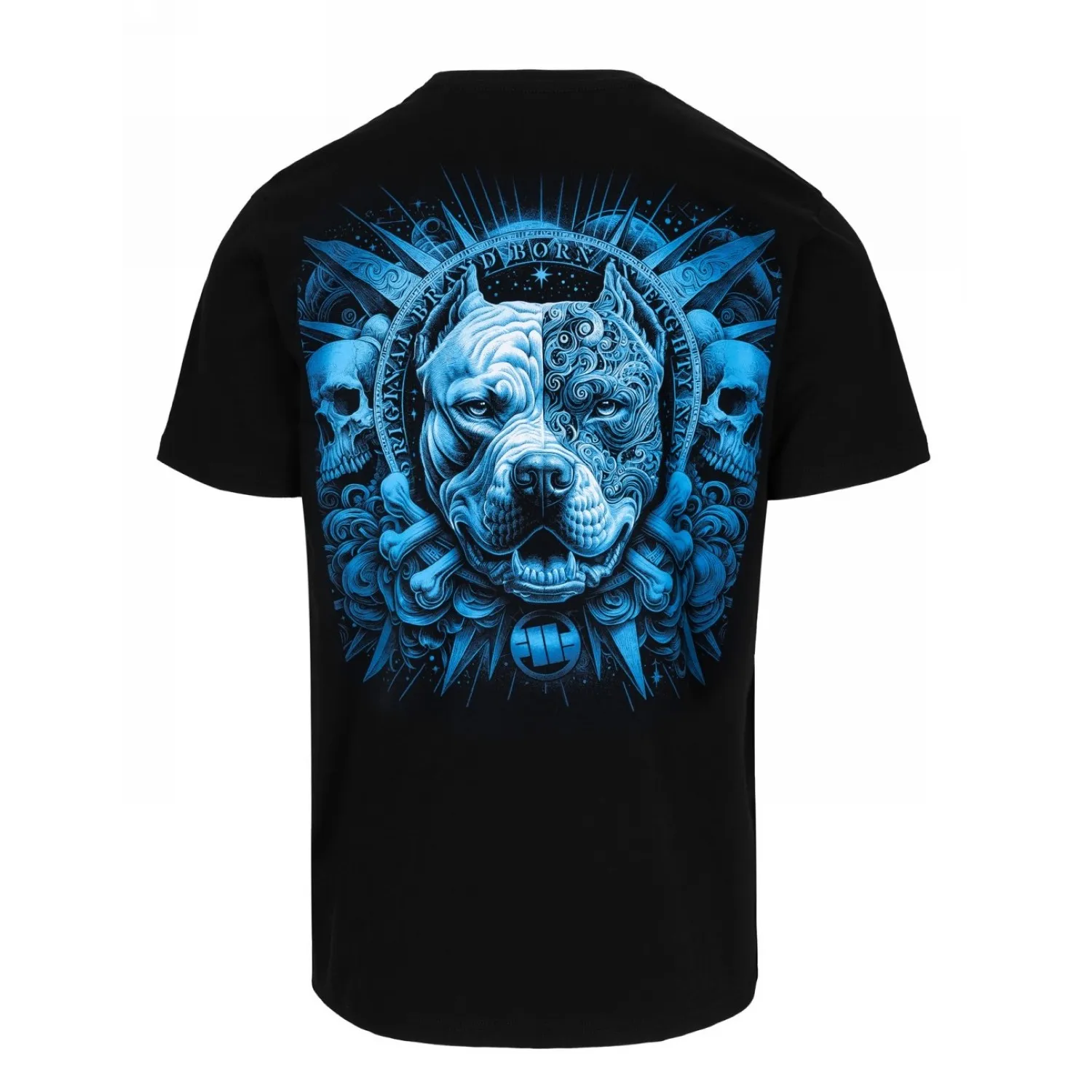 Koszulka PITBULL 190 Regular Series Pitbull World '25 - Czarna 3XL