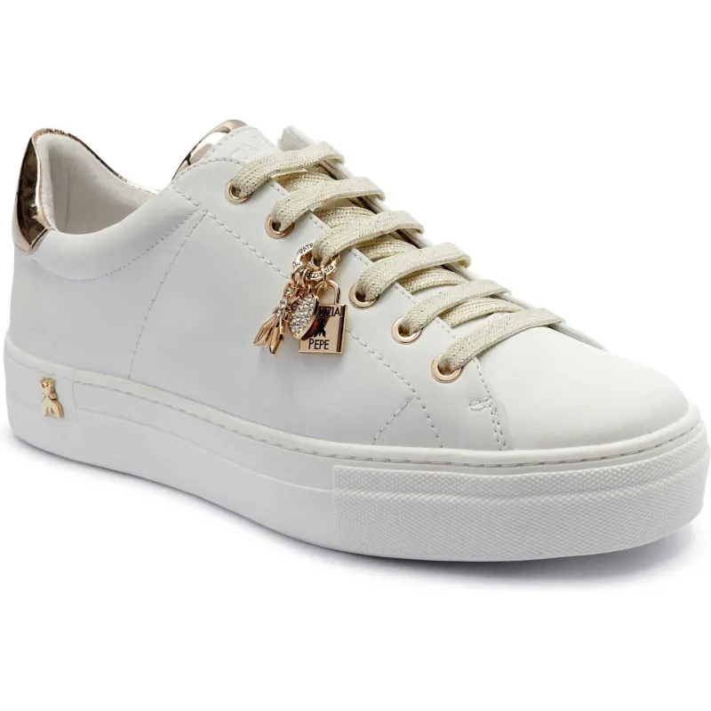 Patrizia Pepe Skórzane sneakersy