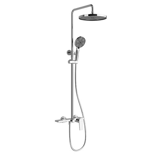 Hydrosan Zestaw prysznicowy deszczownica ze słuchawką AMANDA-CH kolor chrom