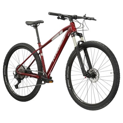 Rower górski MTB KROSS Level 6.0 M20 29 cali męski Rubinowo-srebrny