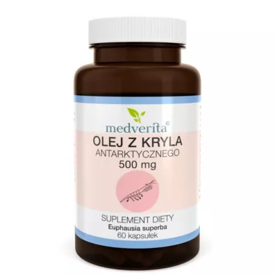 Medverita Olej z Kryla antarktycznego Suplement diety 60 kaps.