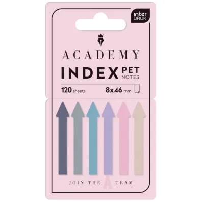 Zakładki indeksujące Pet Academy Pastel 120szt