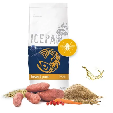 Icepaw Insect pure karma z owadów dla dorosłych psów 14 kg