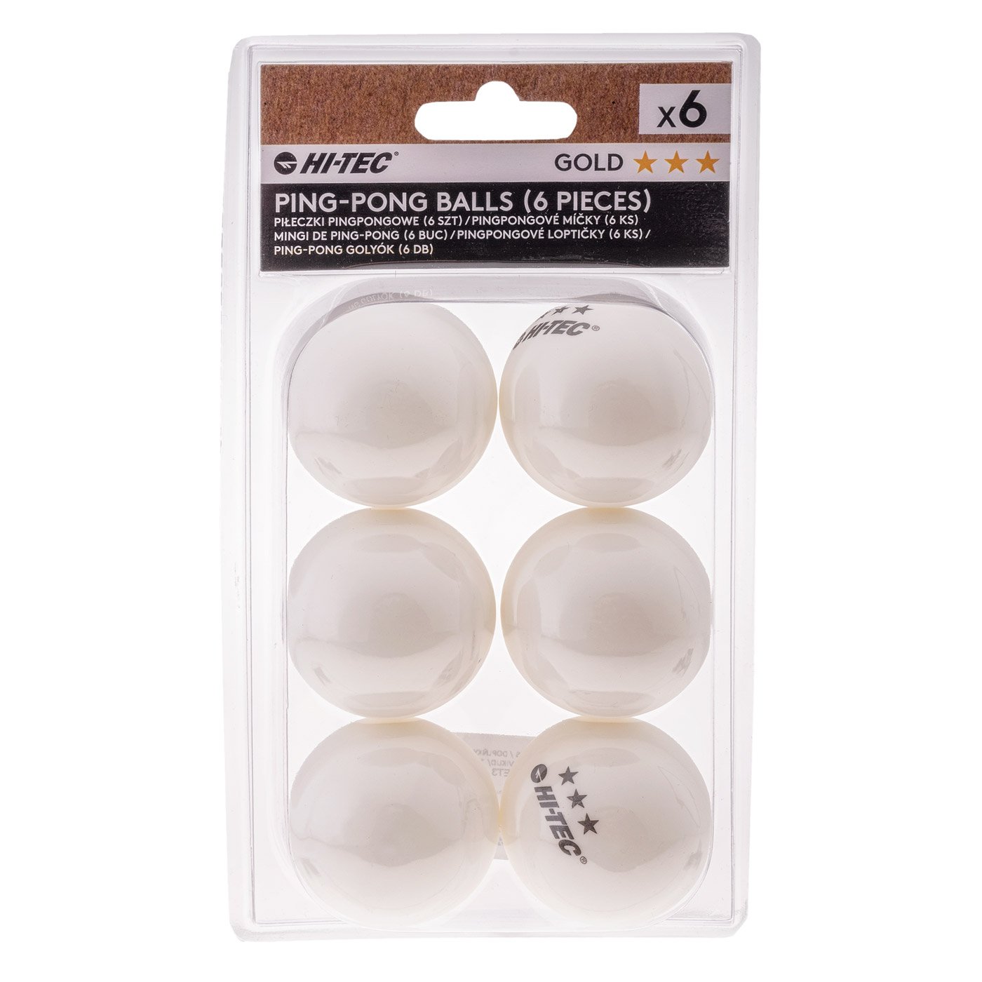 Piłeczka HI-TEC BALI SET3 M000163817 – Biały