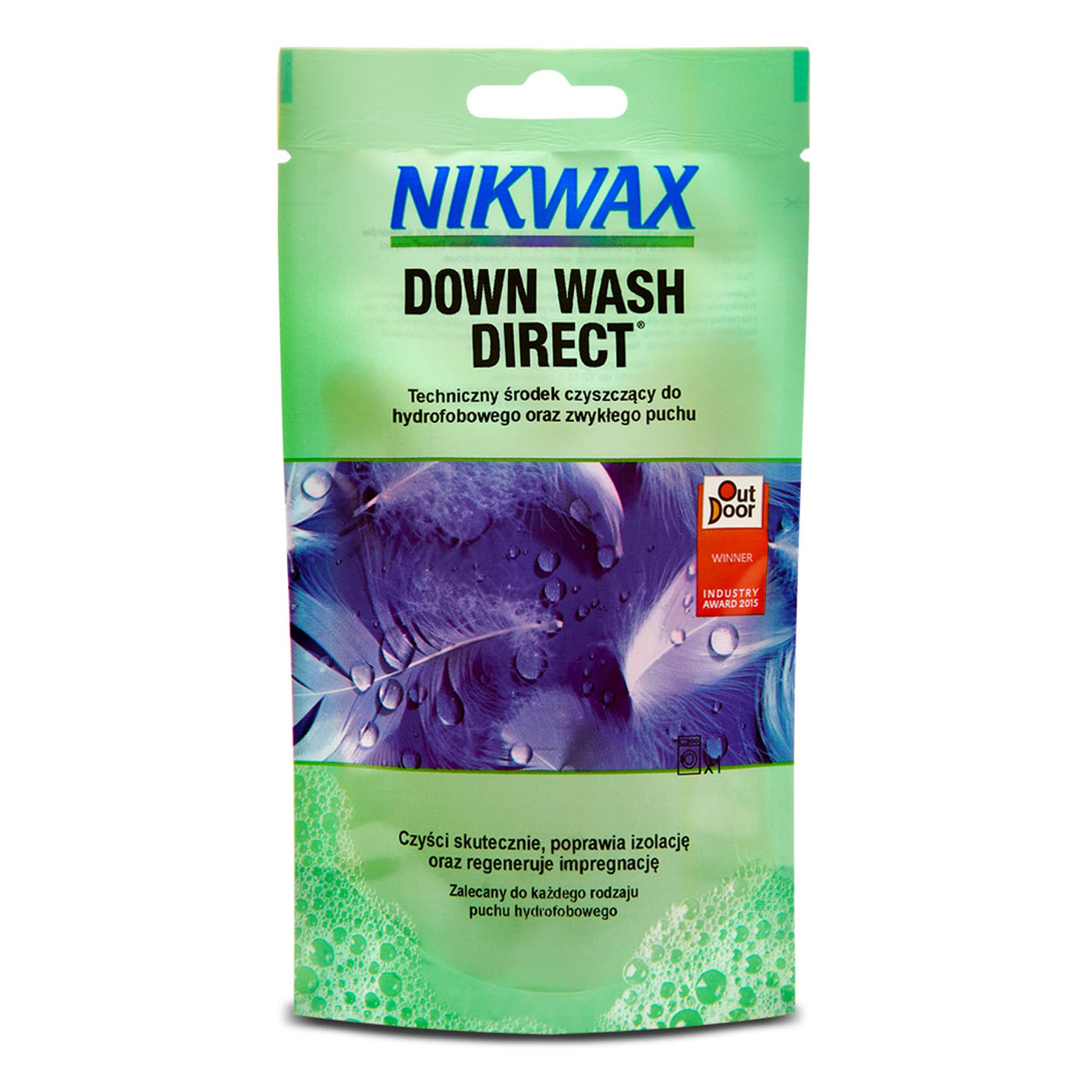 Nikwax Środek czyszczĄcy i impregnujĄcy down wash direct 100 ml ŚRODEK PIORĄCO-IMPREGNUJ DOWN WASH NIKWA