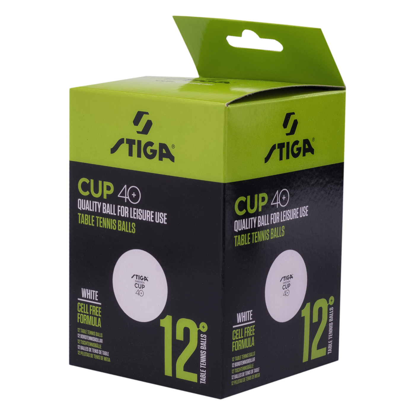 Piłeczka STIGA BALL CUP 12-PACK 1110-2510-12 – Biały