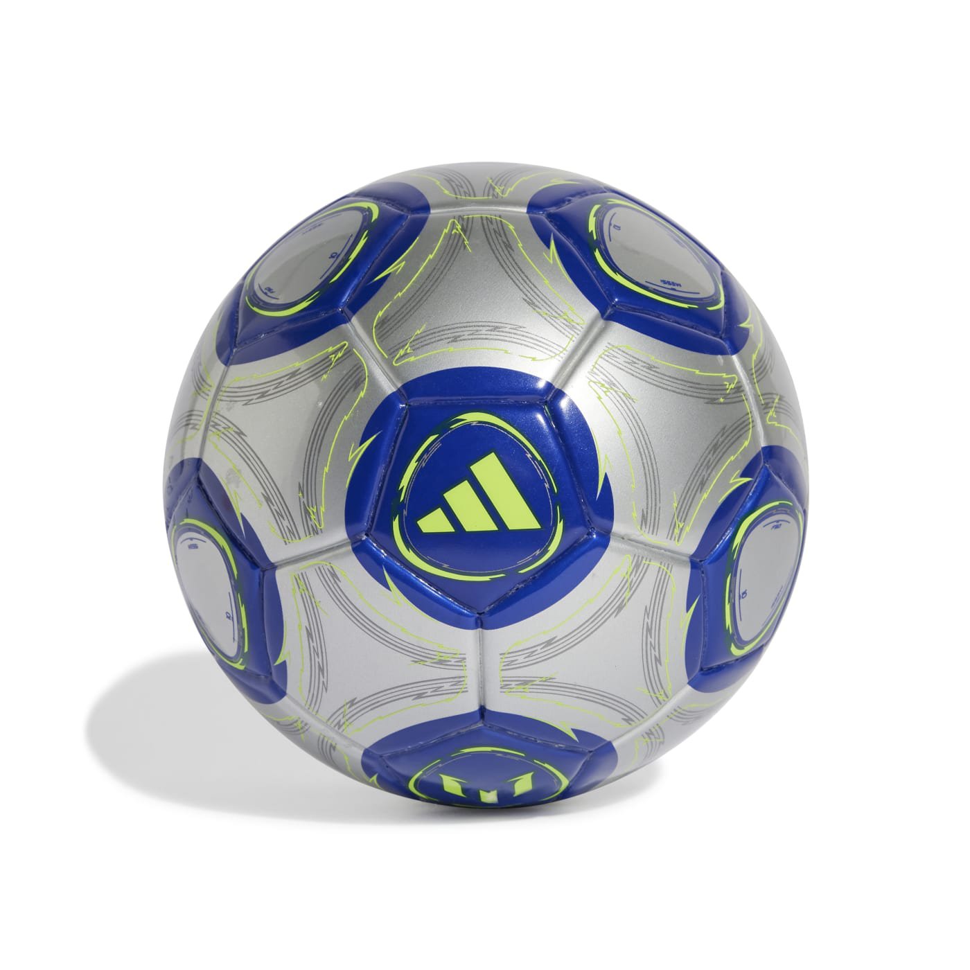 MINI PIŁKA ADIDAS MESSI MINI JE6456 – Srebrny