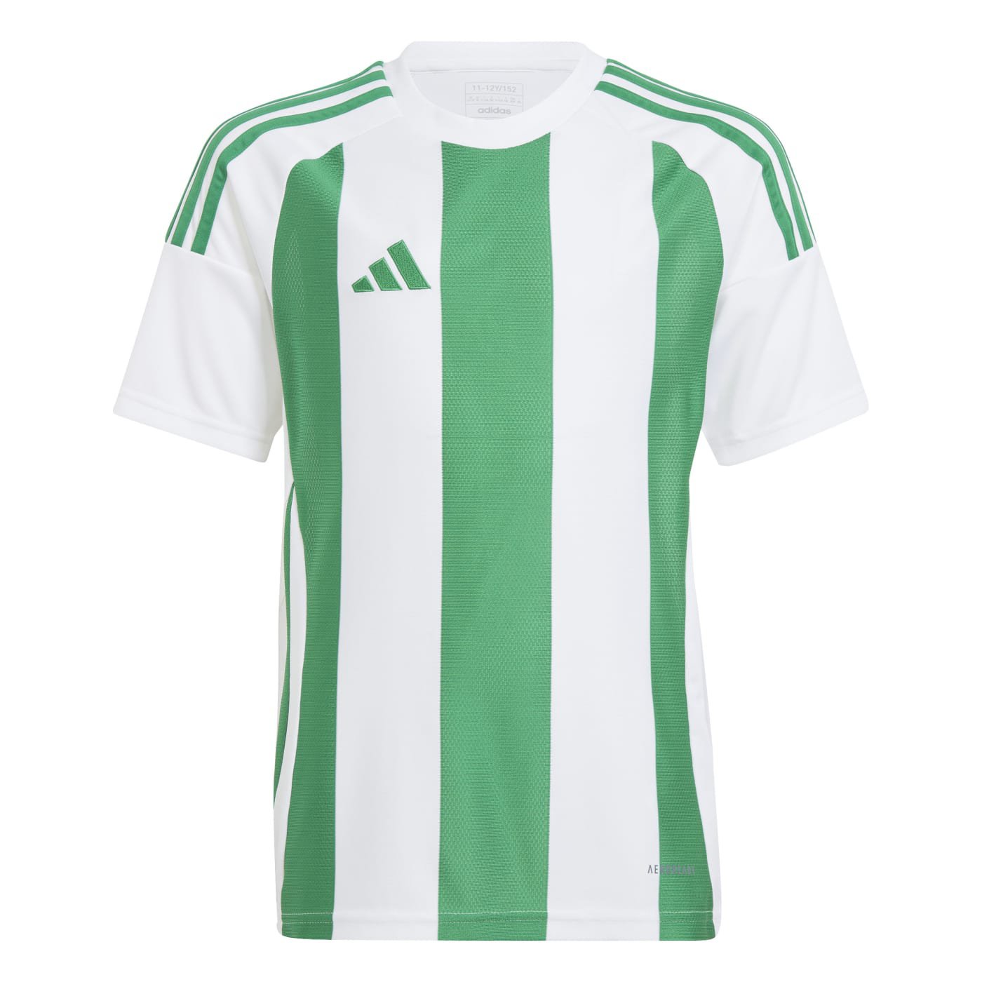 Dziecięca Koszulka z krótkim rękawem ADIDAS STRIPED 24 JSYY IW2138 – Biały