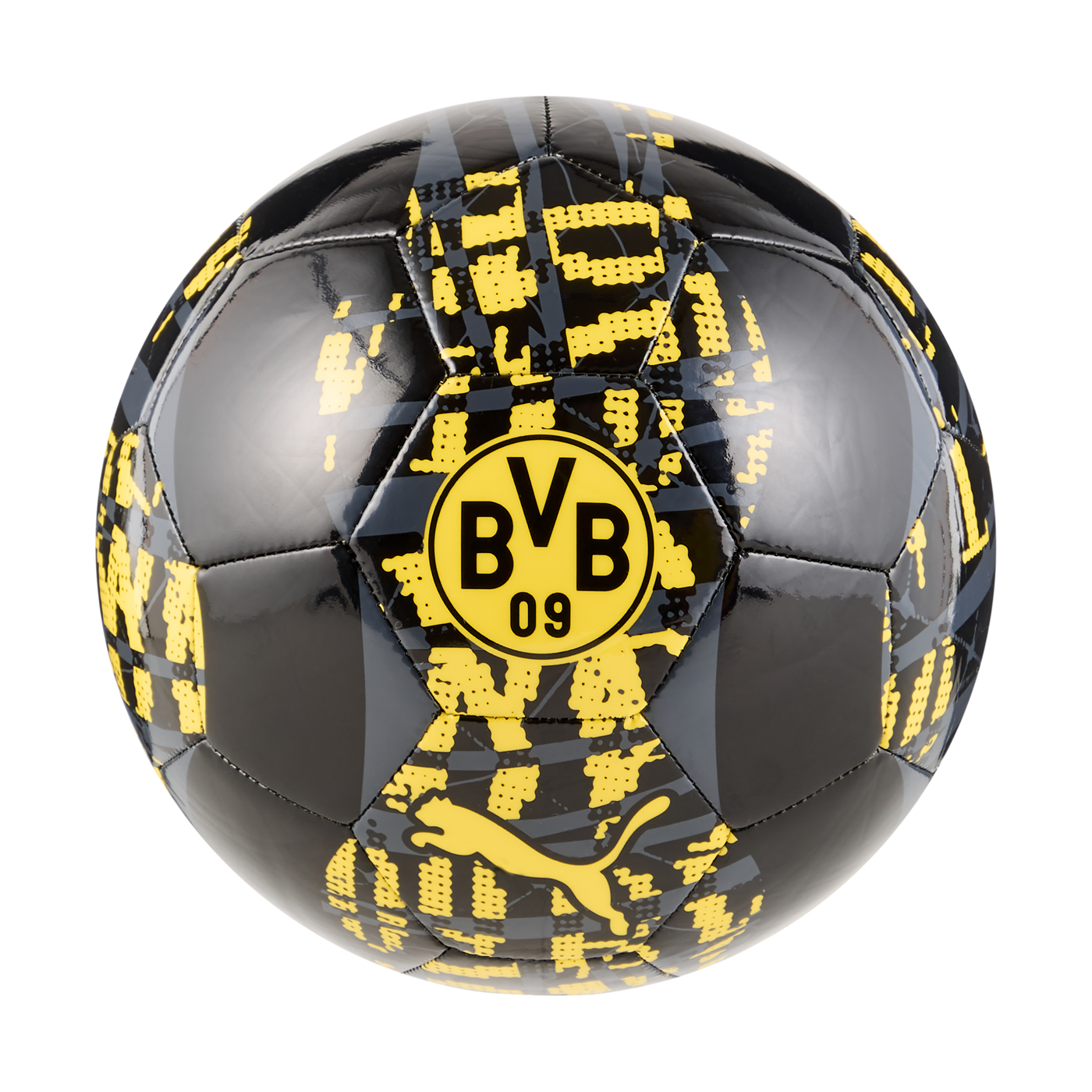 Piłka PUMA BVB PREMATCH BALL 08455102 – Czarny