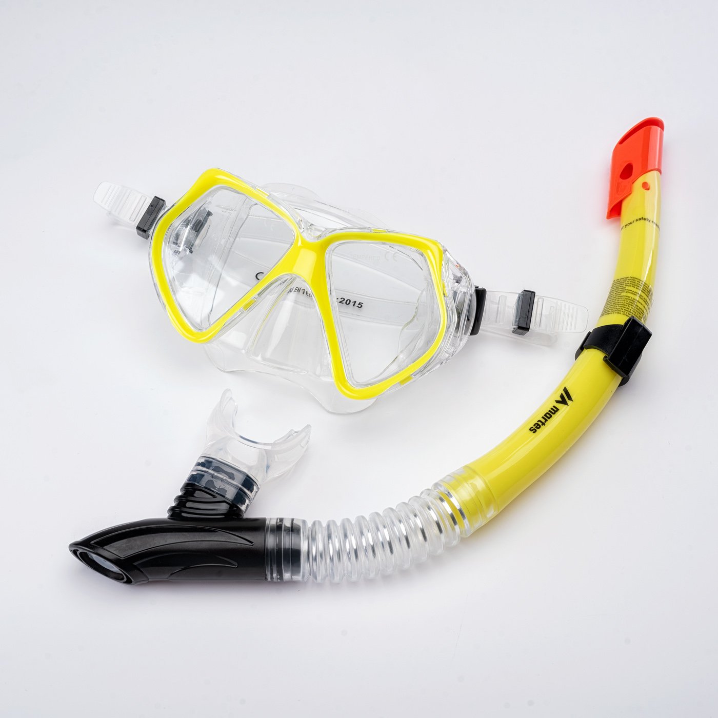 Zestaw do nurkowania MARTES MARILI SET M000212772 – Żółty