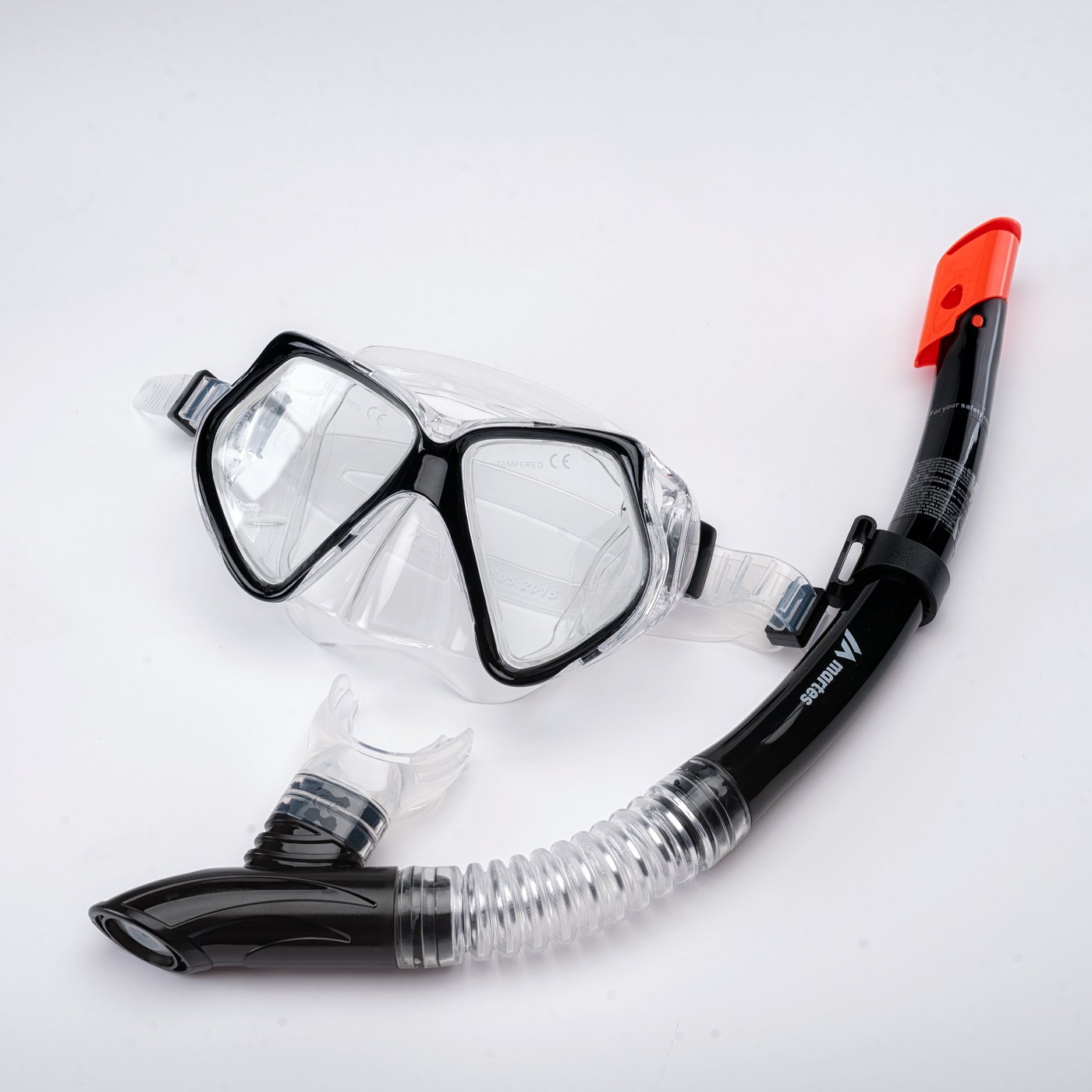 Zestaw do nurkowania MARTES MARILI SET M000212771 – Czarny