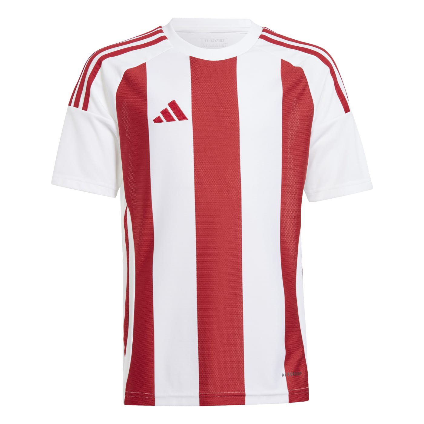 Dziecięca Koszulka z krótkim rękawem ADIDAS STRIPED 24 JSYY IW2133 – Biały