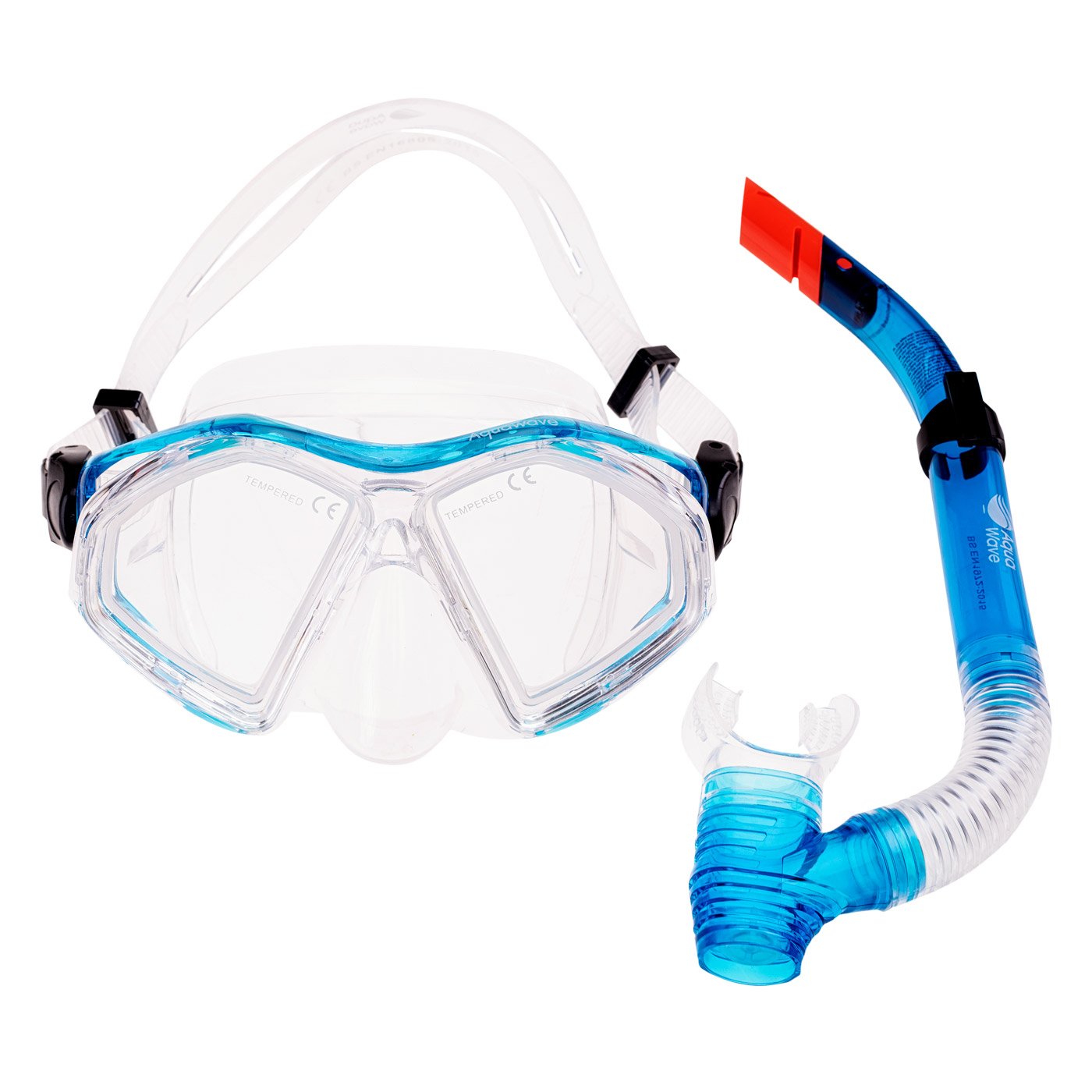 Zestaw do nurkowania AQUAWAVE VANUA SET M000212775 – Niebieski
