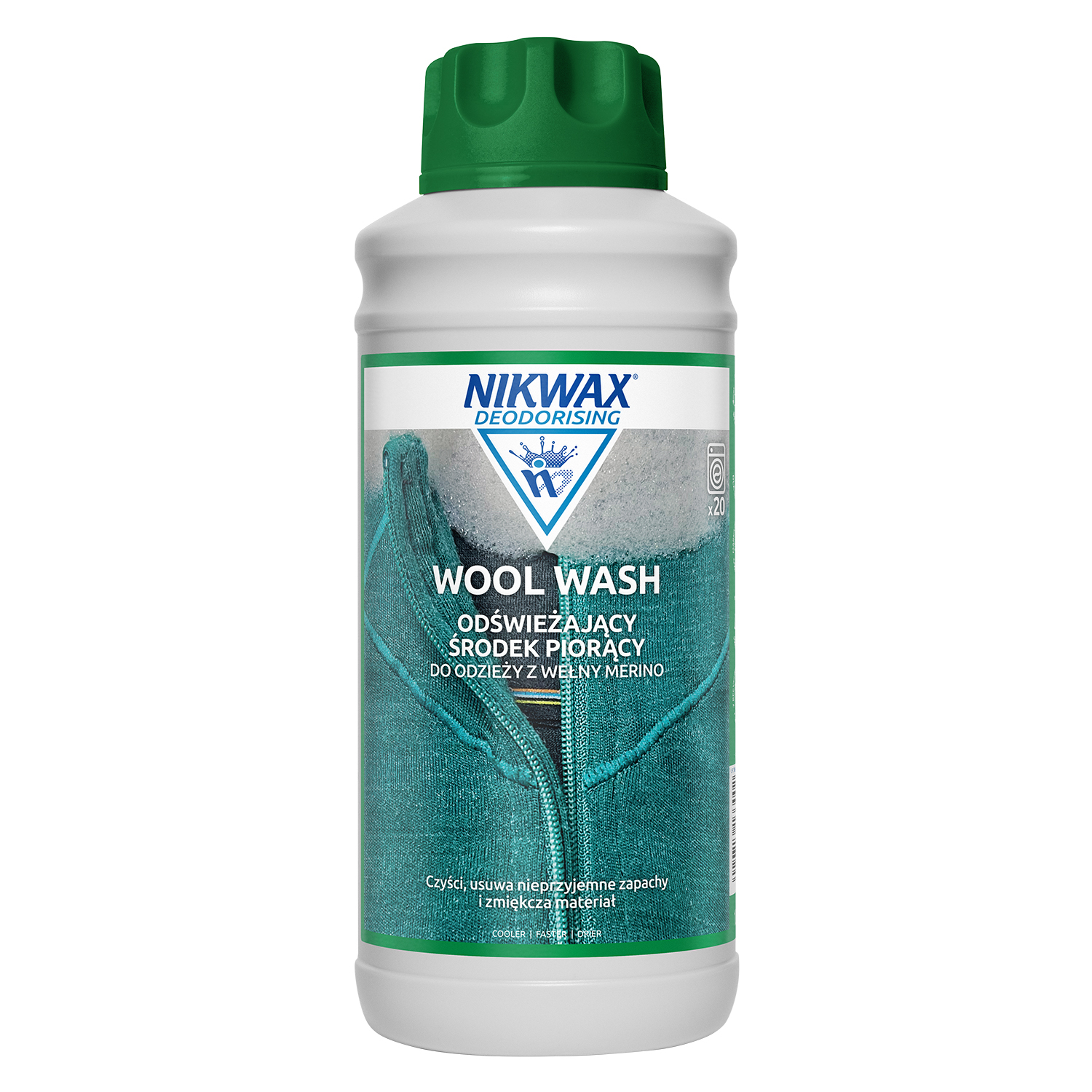 Środek piorący do wełny merino Nikwax Wool Wash 1 litr - ONE SIZE