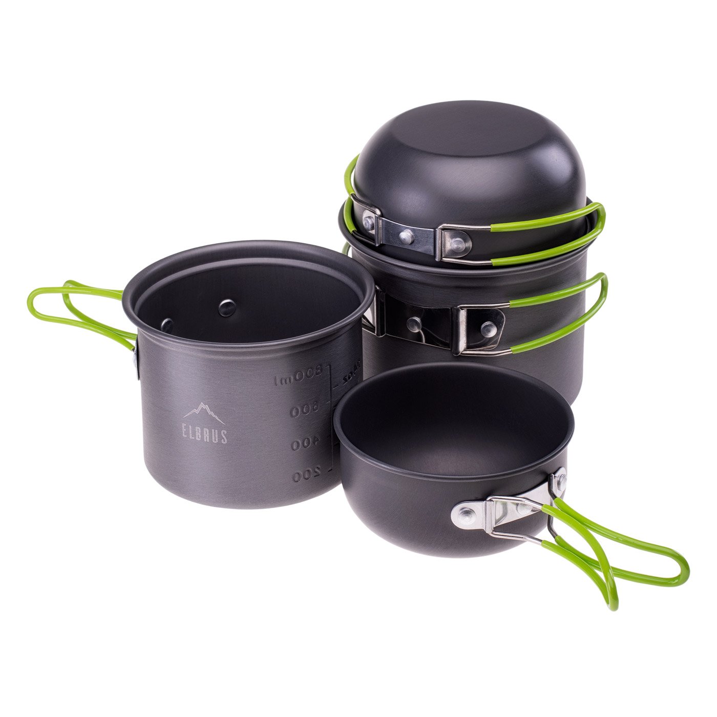 MENAŻKA ELBRUS HIKE PRO COOK SET M000161472 – Szary