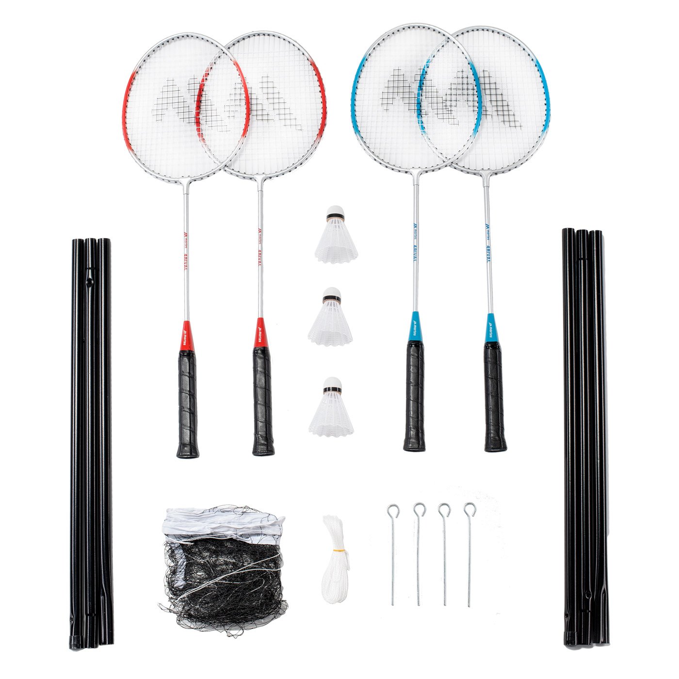 Zestaw rakiet MARTES 4XRIVAL M000161669 – Szary