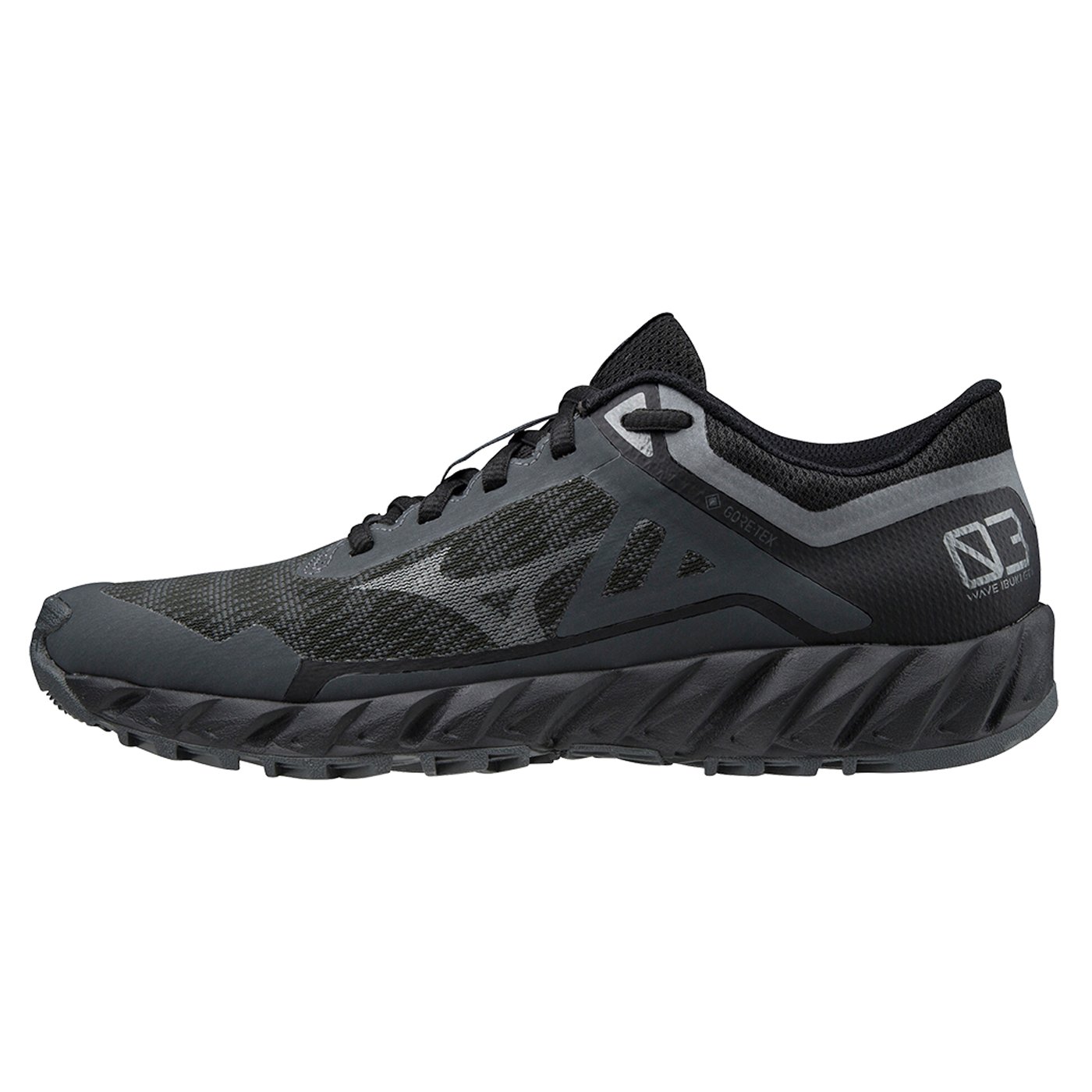 Damskie Buty do biegania w terenie MIZUNO WAVE IBUKI 3 GTX J1GK2059-52 – Czarny