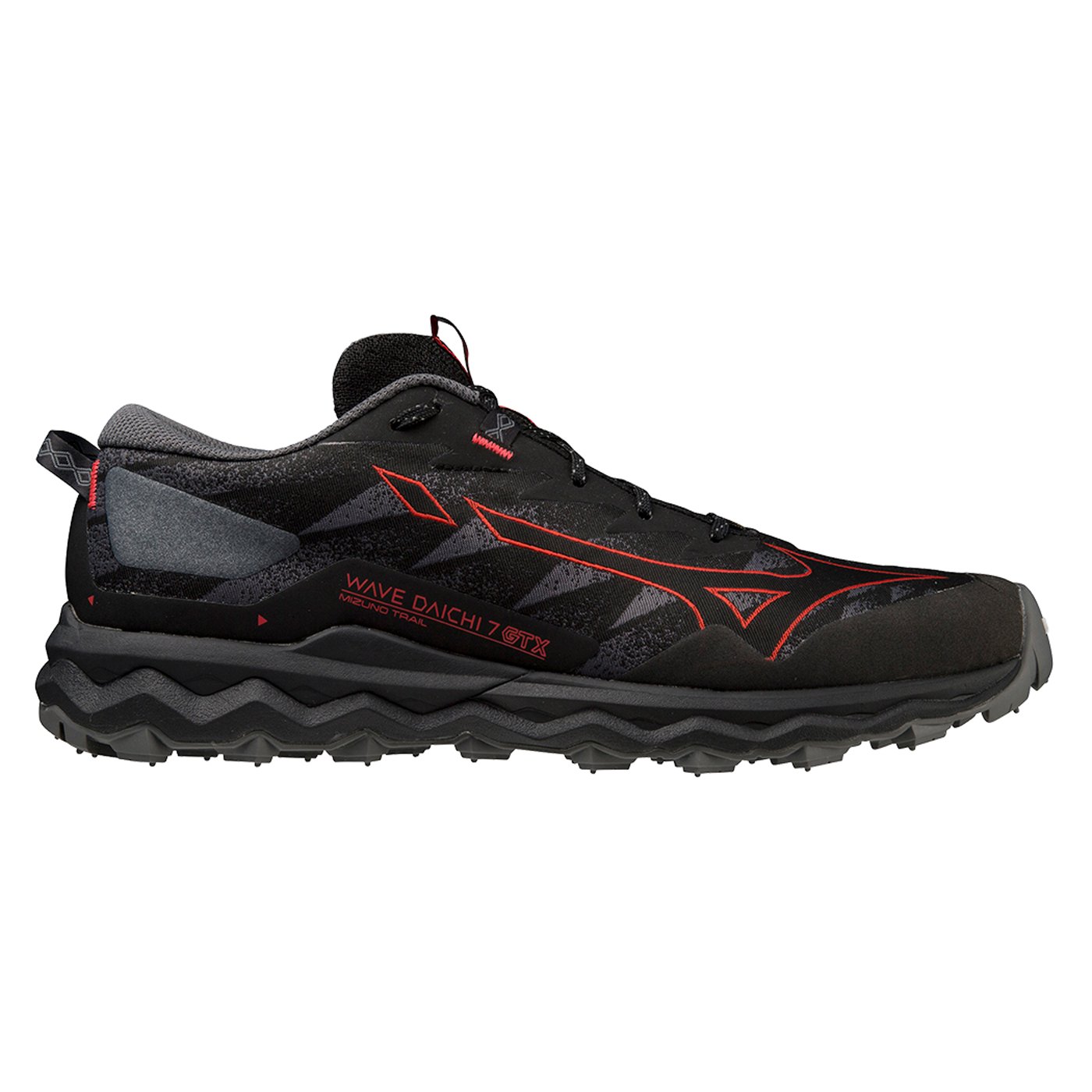 Męskie Buty do biegania w terenie MIZUNO WAVE DAICHI 7 GTX J1GJ2256-01 – Czarny