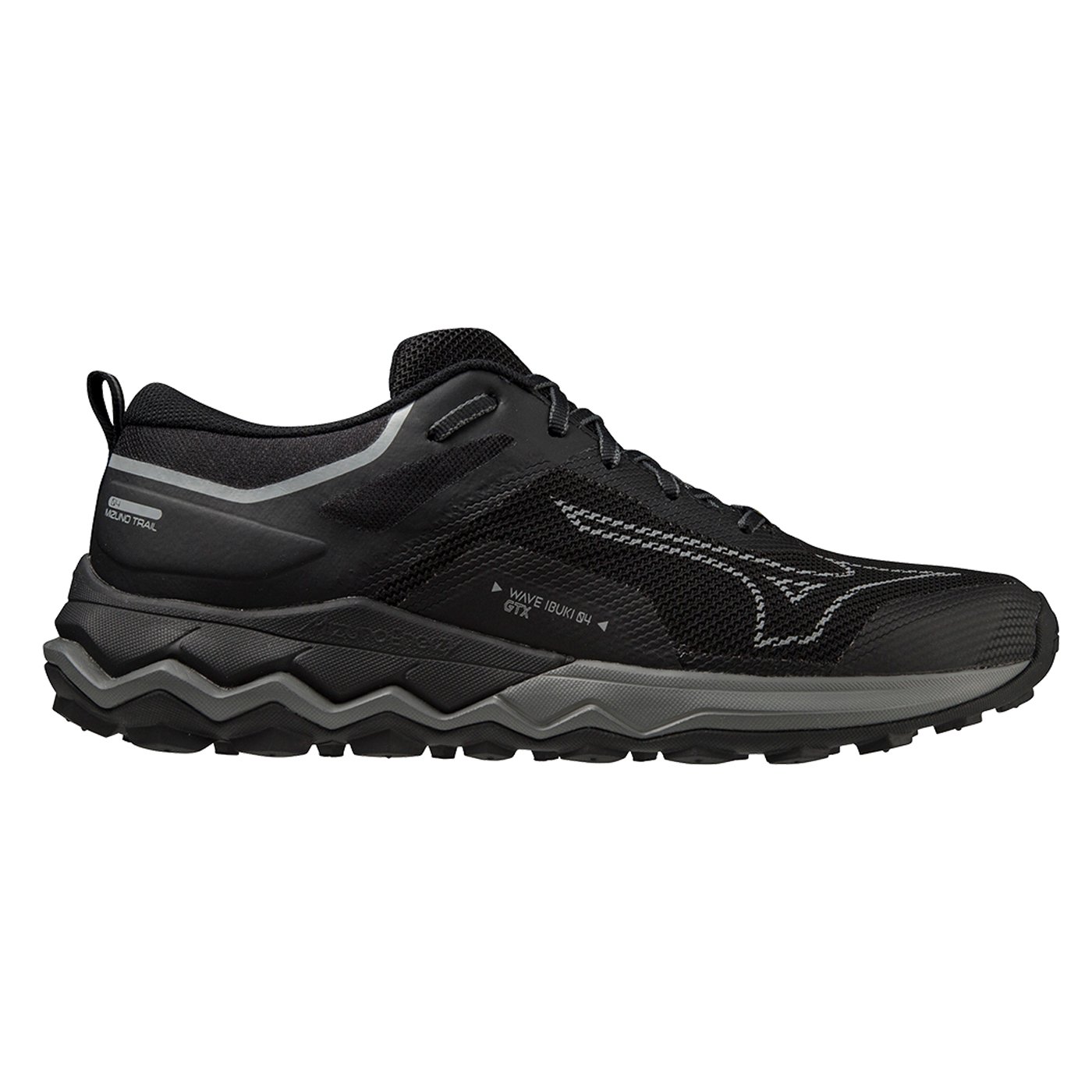 Męskie Buty do biegania w terenie MIZUNO WAVE IBUKI 4 GTX J1GJ2259-01 – Czarny