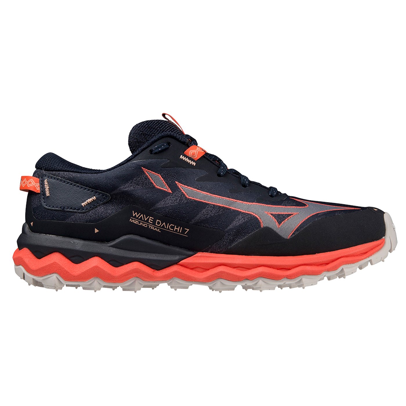 Damskie Buty do biegania w terenie MIZUNO WAVE DAICHI 7 J1GK2271-71 – Srebrny