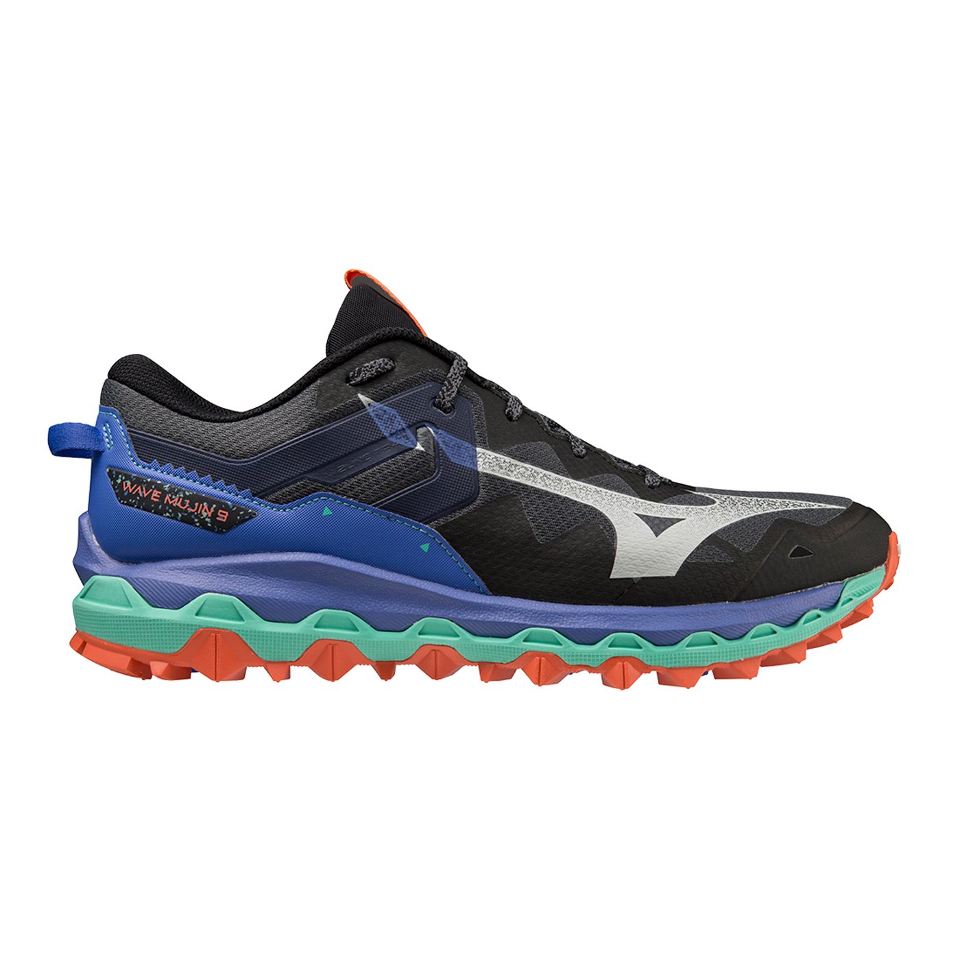 Męskie Buty do biegania w terenie MIZUNO WAVE MUJIN 9 J1GJ2270-53 – Czarny
